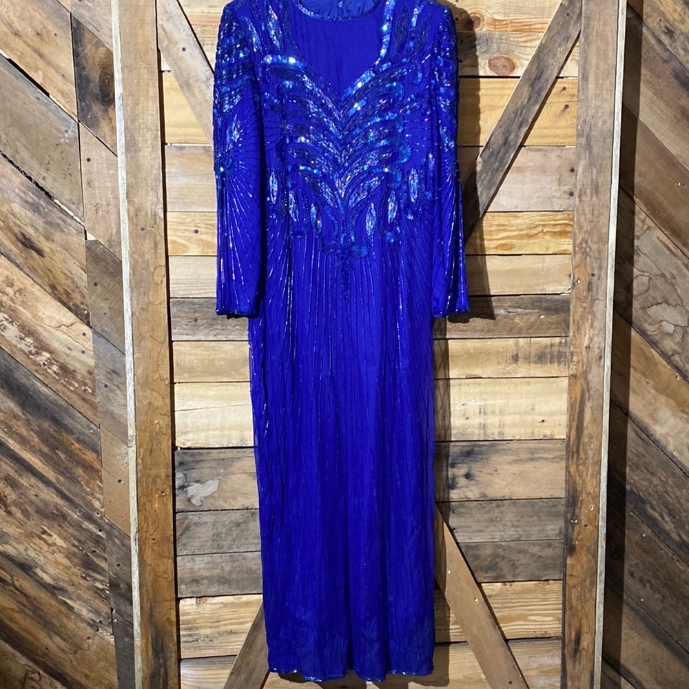 Simply Beautiful Evening Gown Beads & Sequins